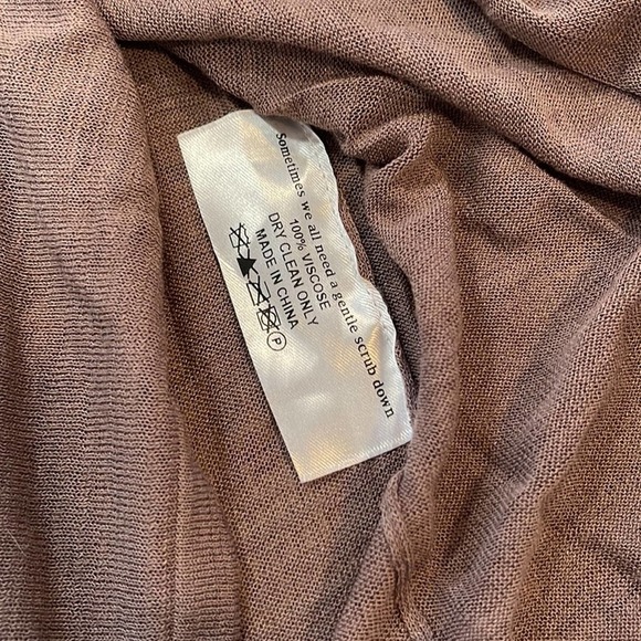 MM LAFLEUR taupe tunic tank XS - Picture 4 of 5
